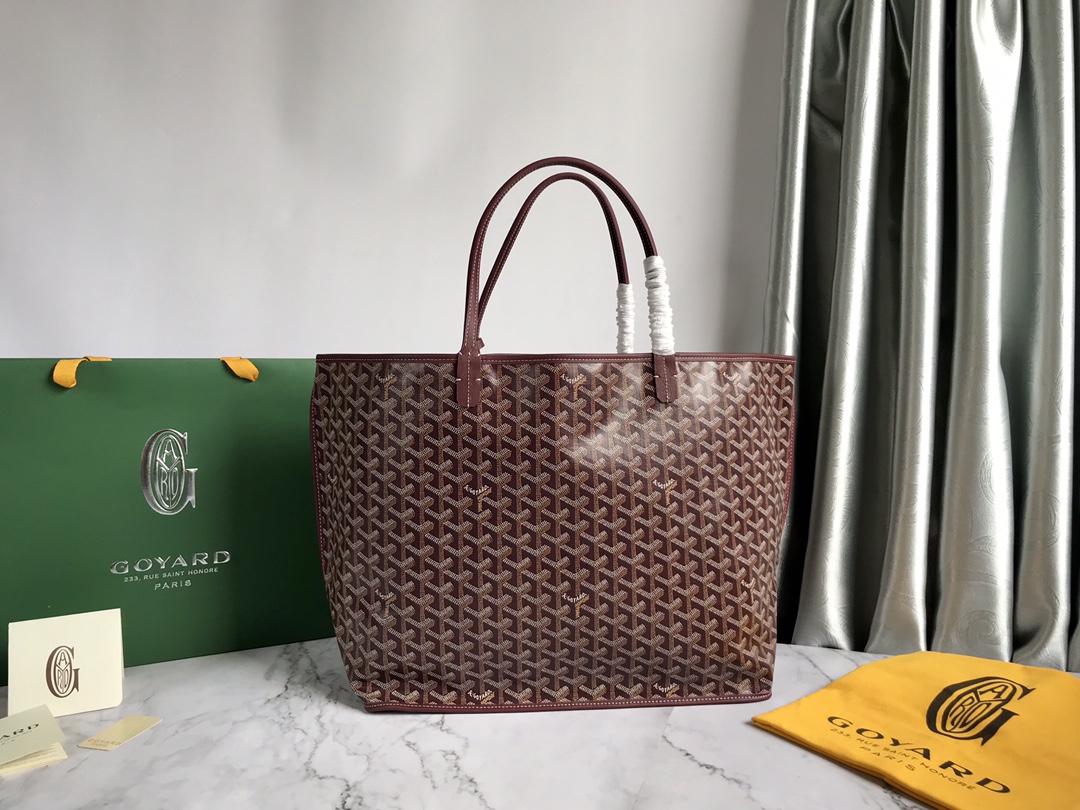 Anjou GM Reversible Tote Bag In Burgundy